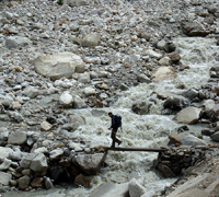 Rivière Baghirati (Gange), photo huggy47, licence Creative Commons